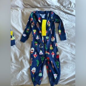 3 Hanna Anderson long sleeve zip sleepers 18-24m.